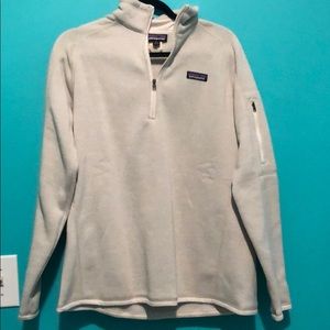 Cream Colored semi-fitted women’s Patagonia